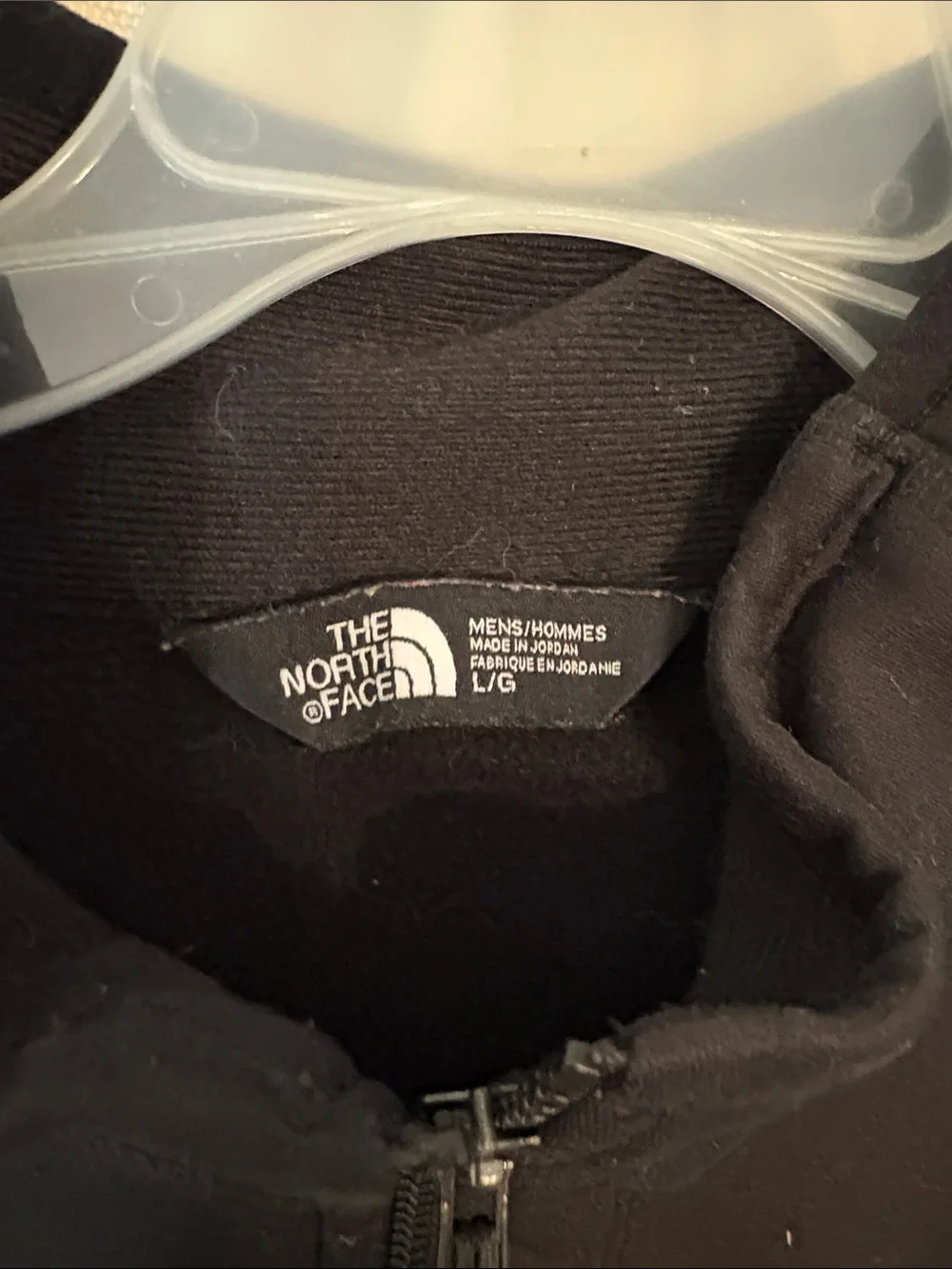 The North Face Black Lightweight Zip-Up Jacket